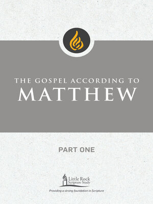 cover image of The Gospel According to Matthew, Part One